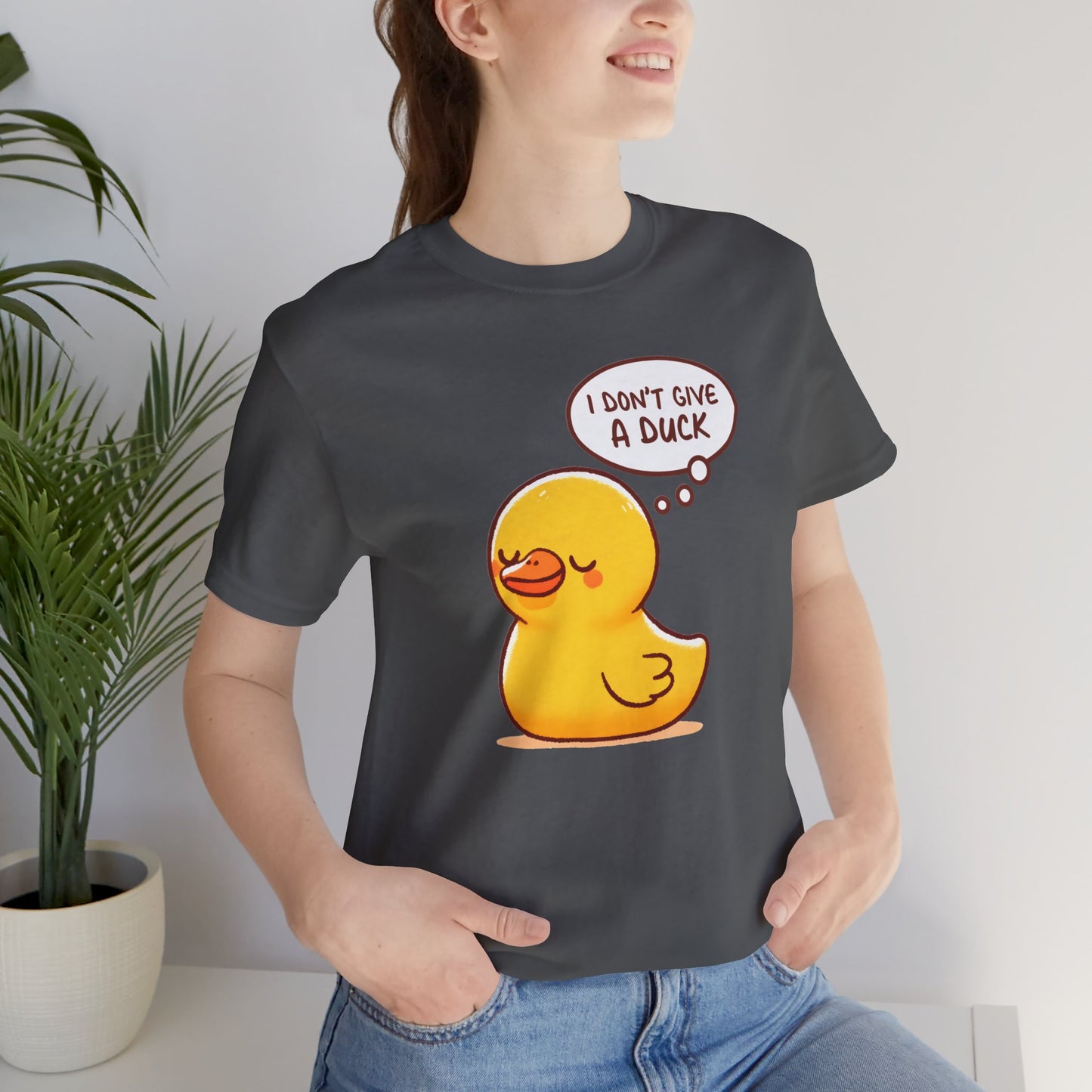 Give a Duck Unisex Jersey Short Sleeve Tee