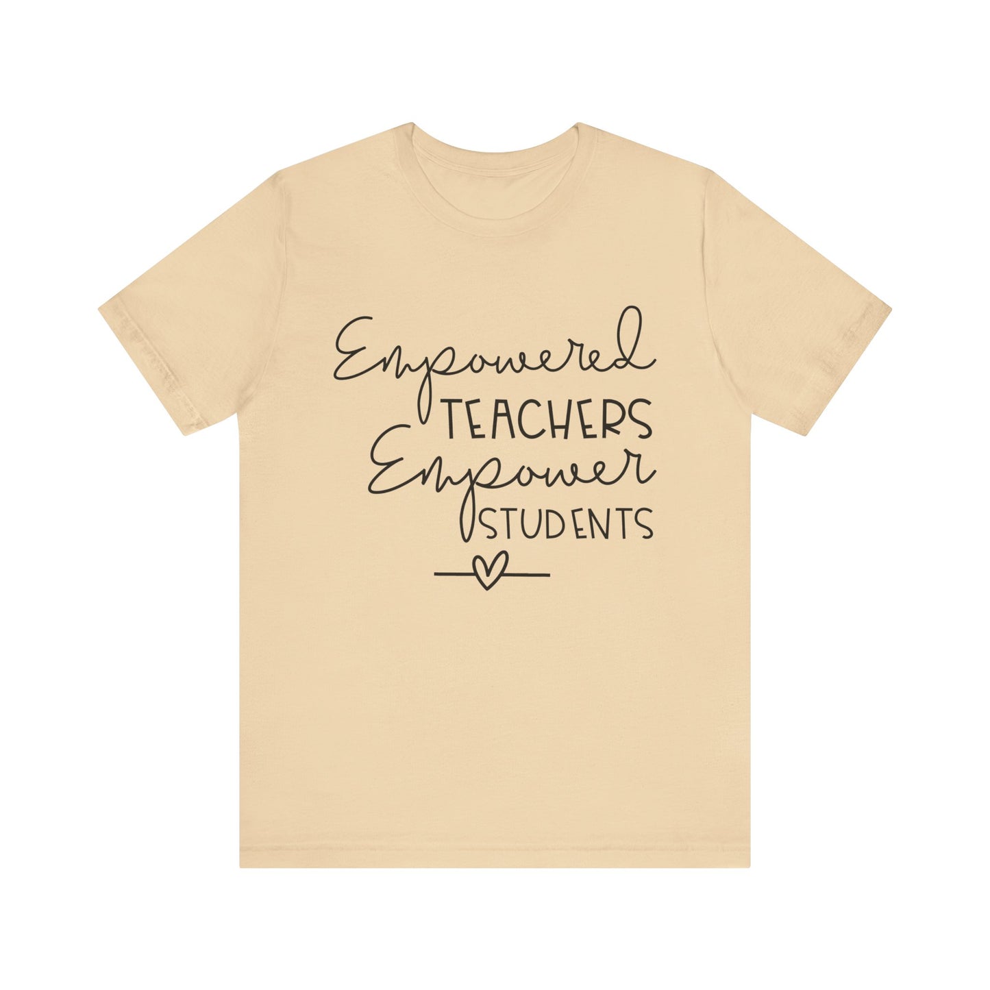 Unisex Jersey Short Sleeve Tee- Empowered Teachers