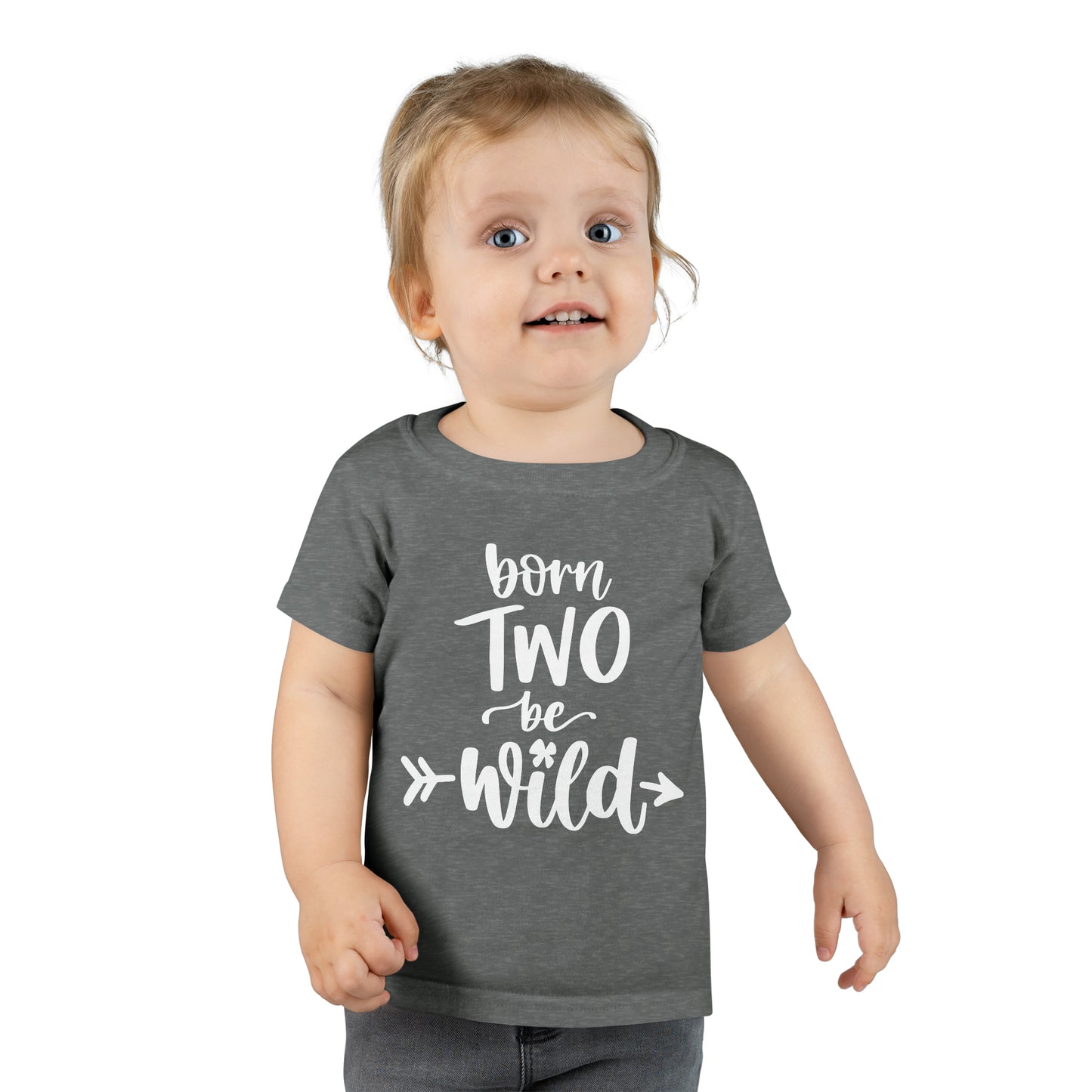 Toddler T-shirt- Born 2 be wild