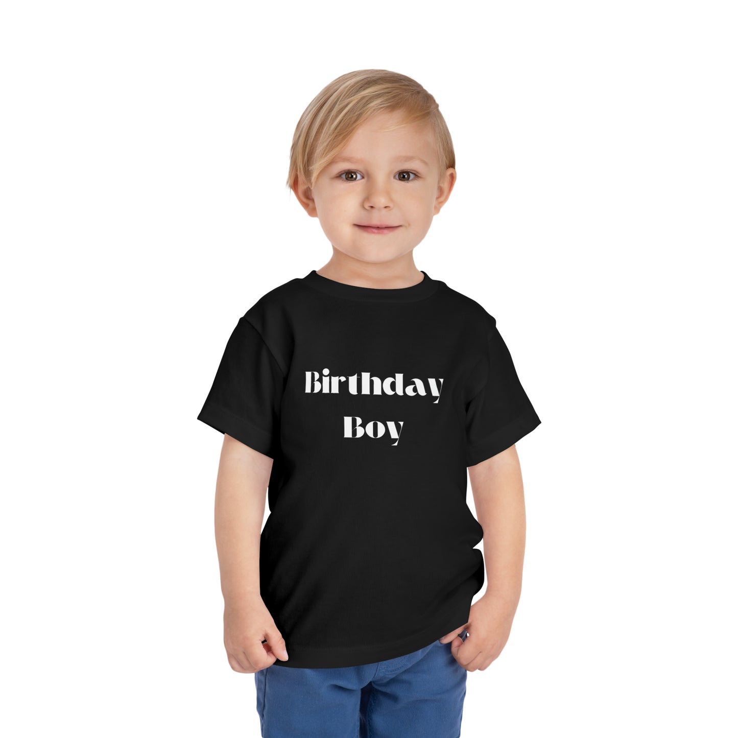 Toddler Short Sleeve Tee- Birthday Boy