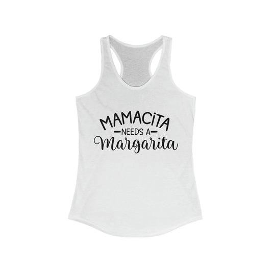 Women's Ideal Racerback Tank- Mamacita margarita