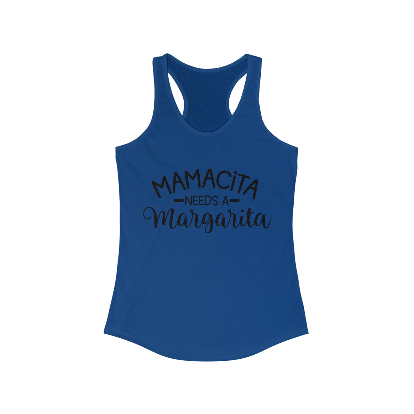 Women's Ideal Racerback Tank- Mamacita margarita