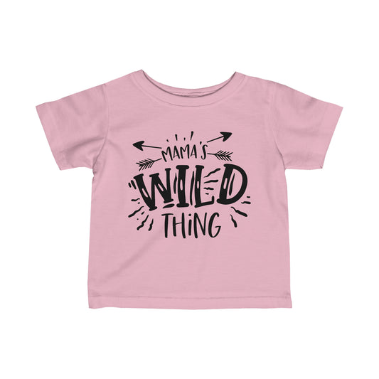 Infant Fine Jersey Tee- Wild Thing