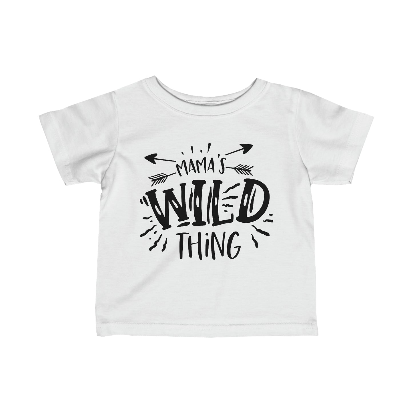 Infant Fine Jersey Tee- Wild Thing