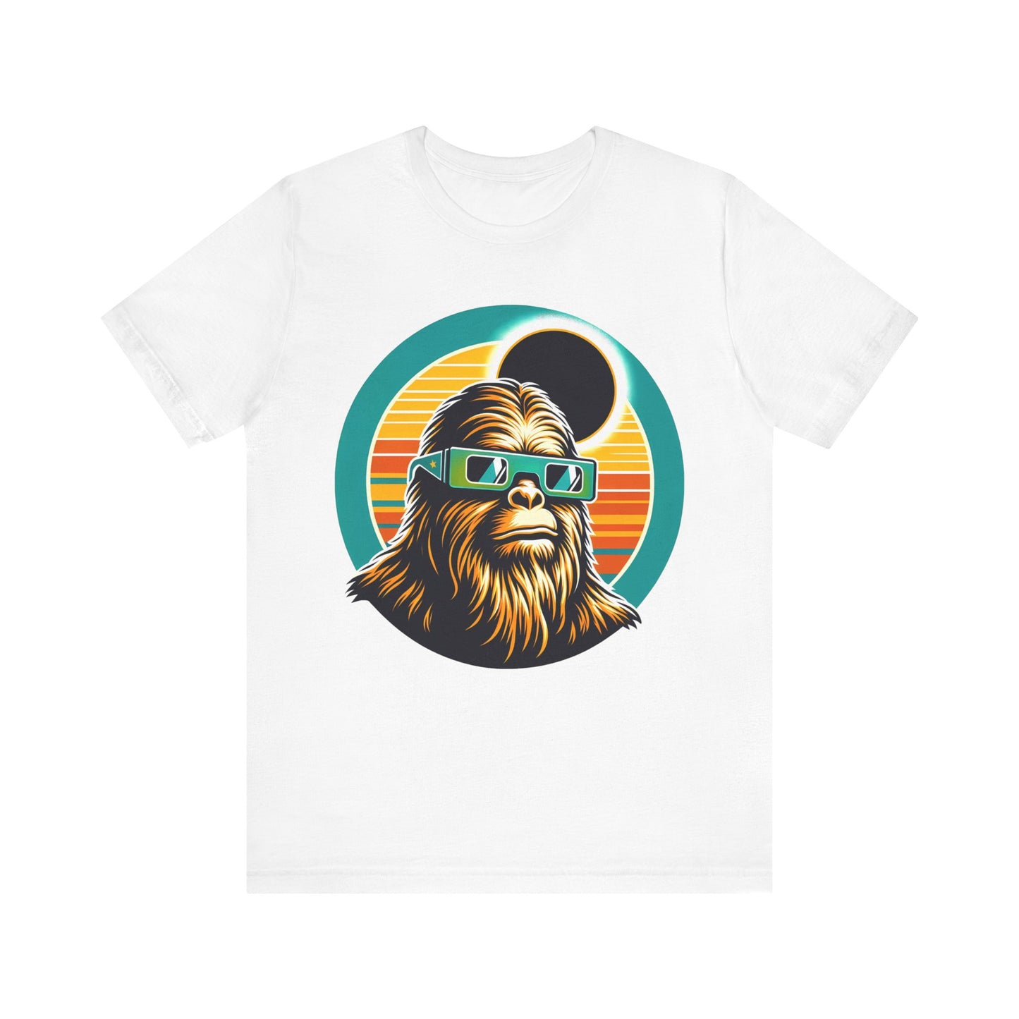 Unisex Jersey Short Sleeve Tee- Retro Bigfoot