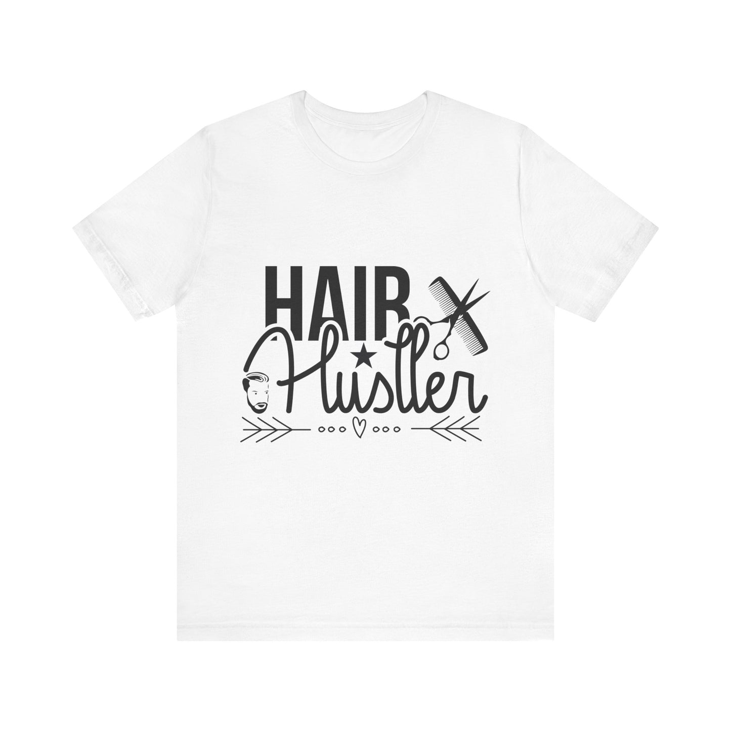 Unisex Jersey Short Sleeve Tee- Hair Hustler