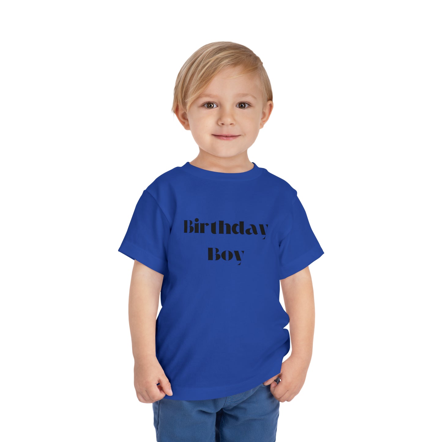 Toddler Short Sleeve Tee- Birthday Boy