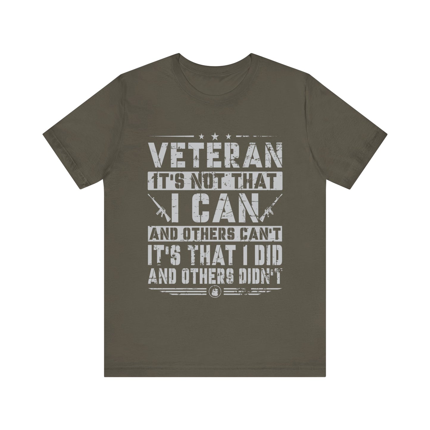 Unisex Jersey Short Sleeve Tee- Veteran