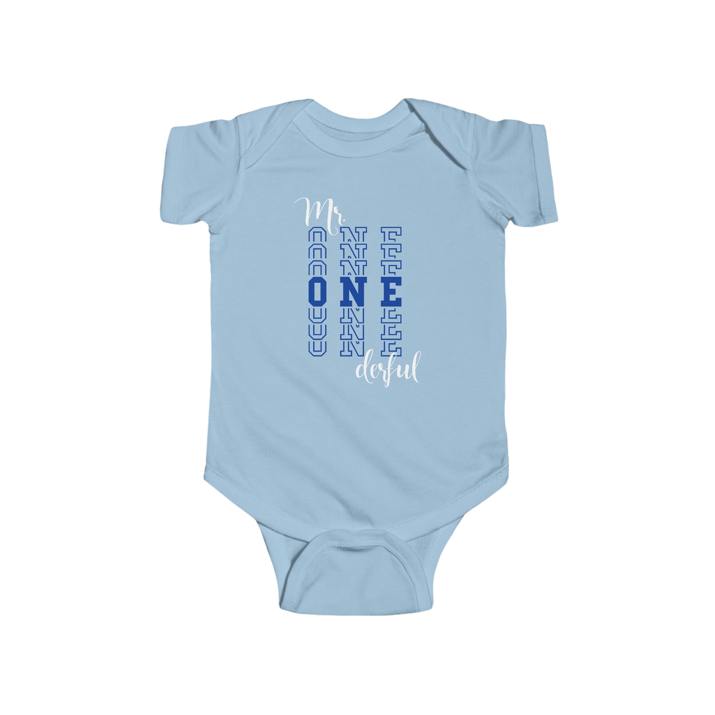 Infant Fine Jersey Bodysuit- Mr 1derful