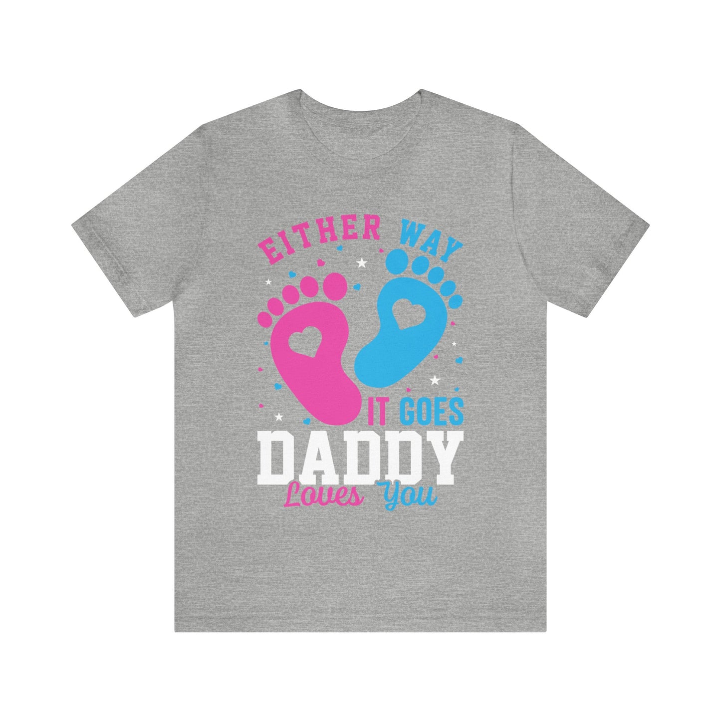 Unisex Jersey Short Sleeve Tee- Daddy gender reveal