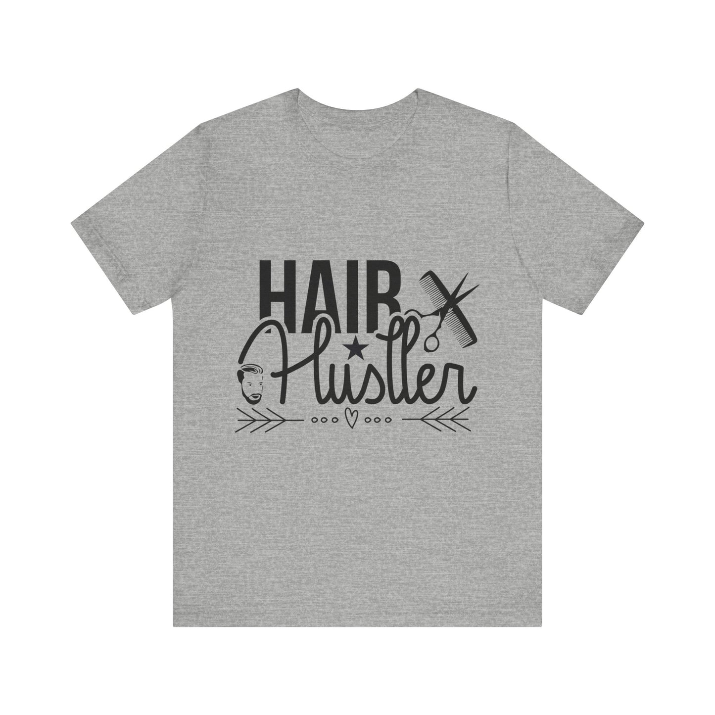 Unisex Jersey Short Sleeve Tee- Hair Hustler