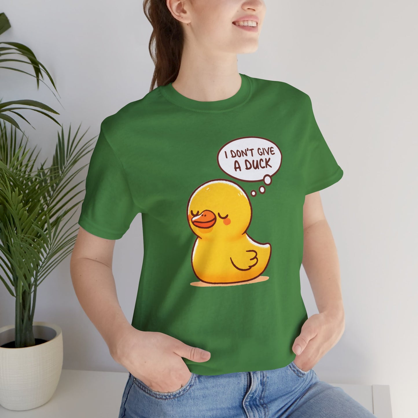 Give a Duck Unisex Jersey Short Sleeve Tee