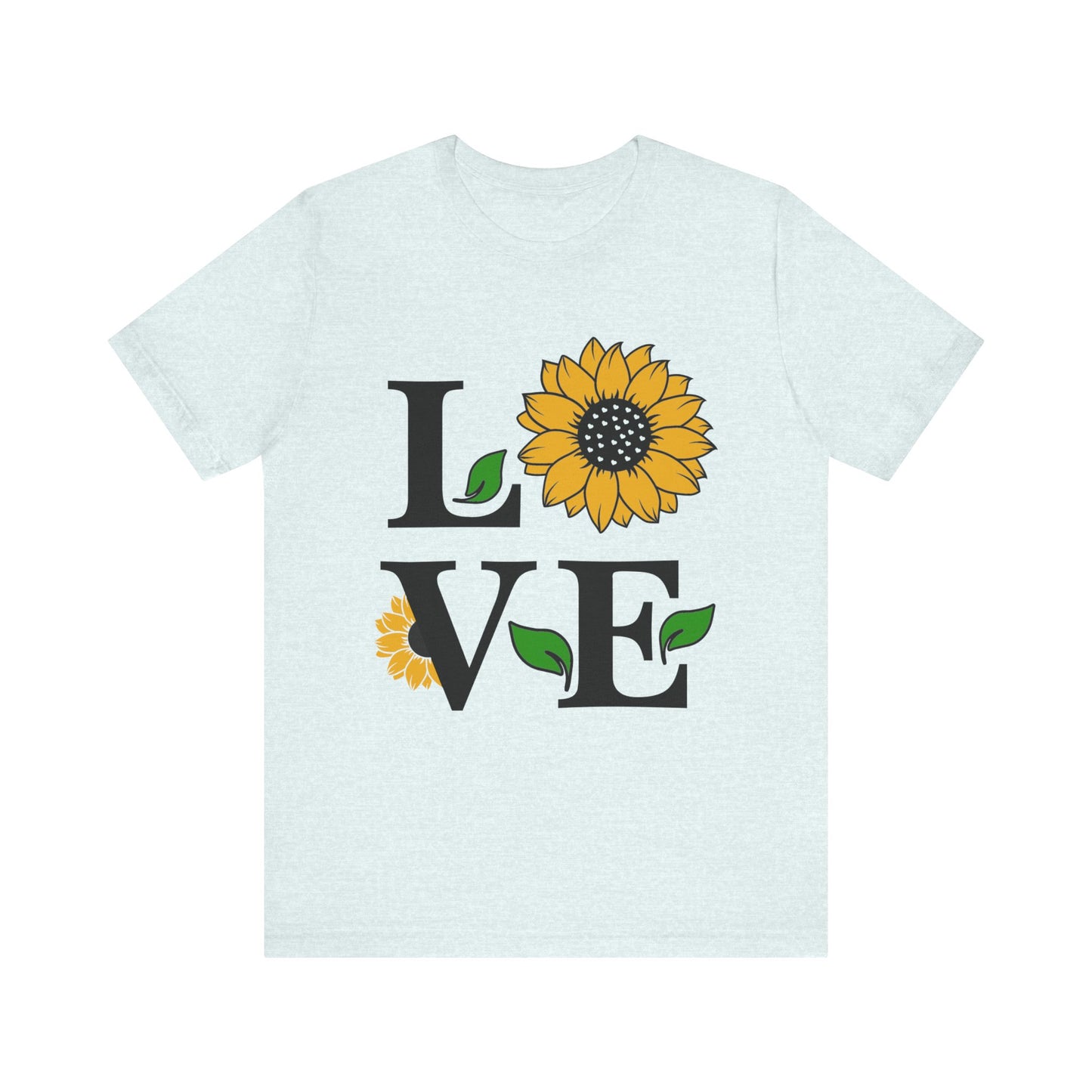 Unisex Jersey Short Sleeve Tee- Sunflower Love