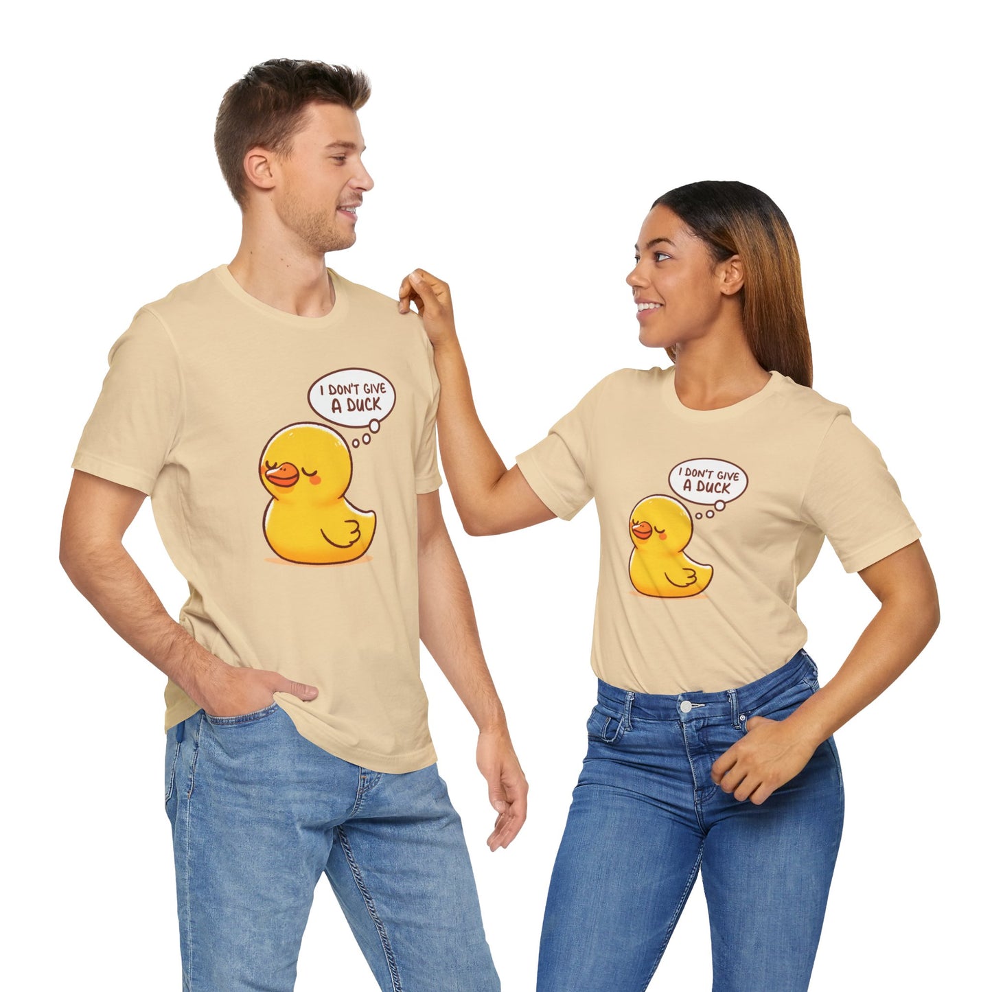 Give a Duck Unisex Jersey Short Sleeve Tee