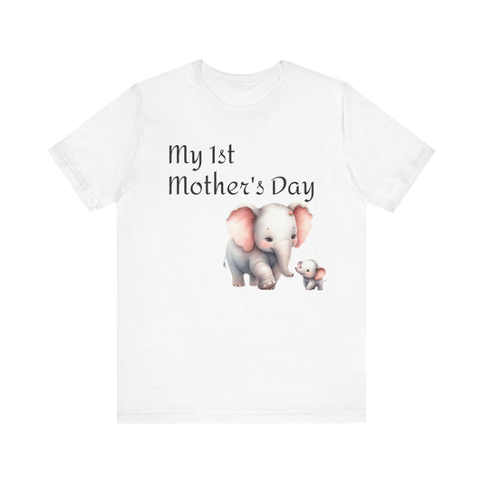 Unisex Jersey Short Sleeve Tee 1st Mother's Day girl