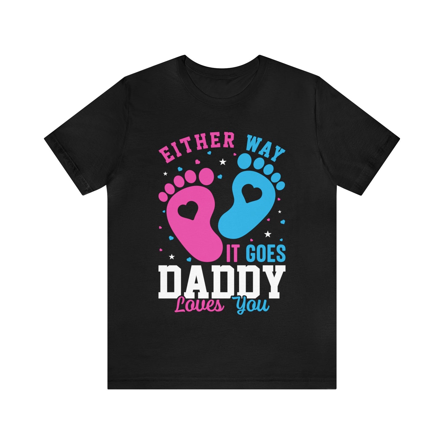 Unisex Jersey Short Sleeve Tee- Daddy gender reveal