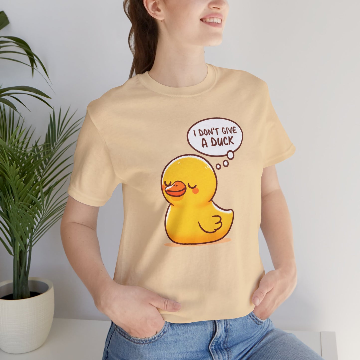 Give a Duck Unisex Jersey Short Sleeve Tee