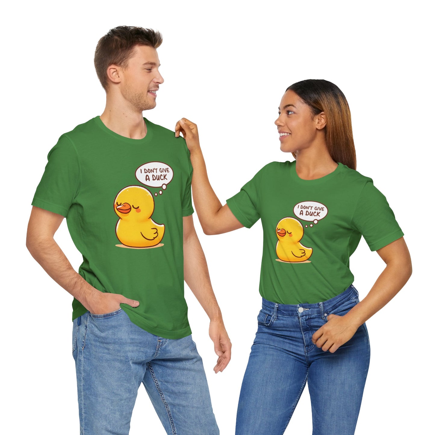 Give a Duck Unisex Jersey Short Sleeve Tee