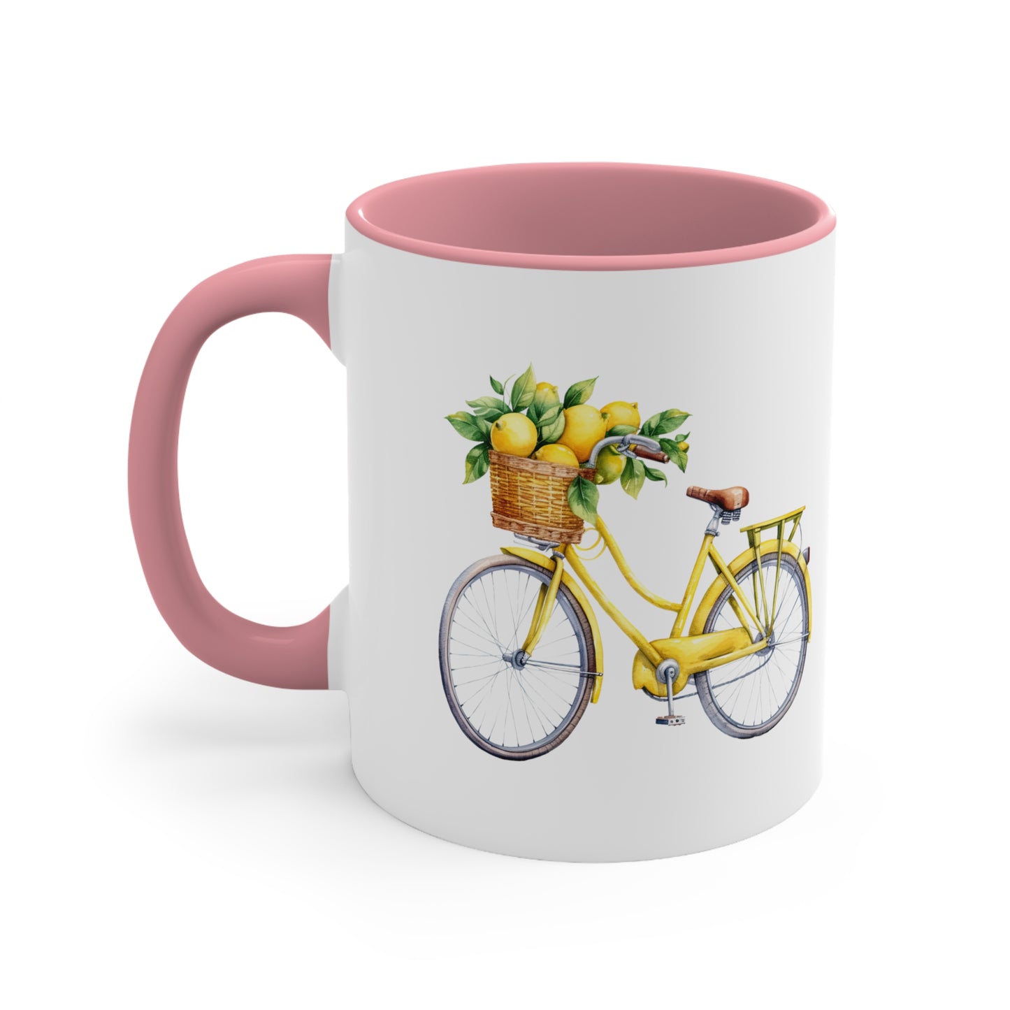 11oz Accent Mug Lemons and Bike