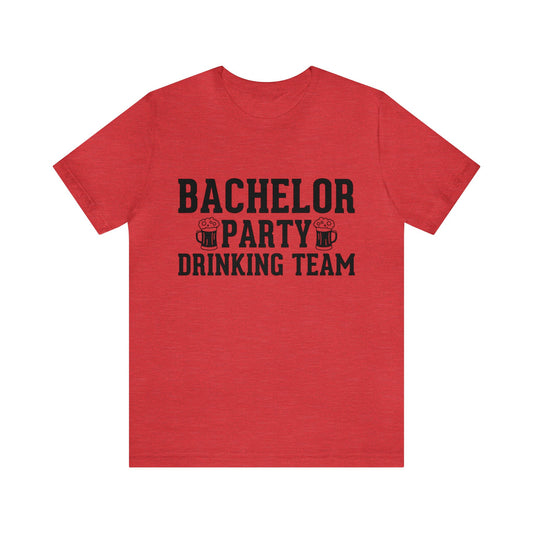 Unisex Jersey Short Sleeve Tee- Drinking Team