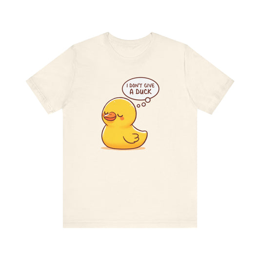 Give a Duck Unisex Jersey Short Sleeve Tee