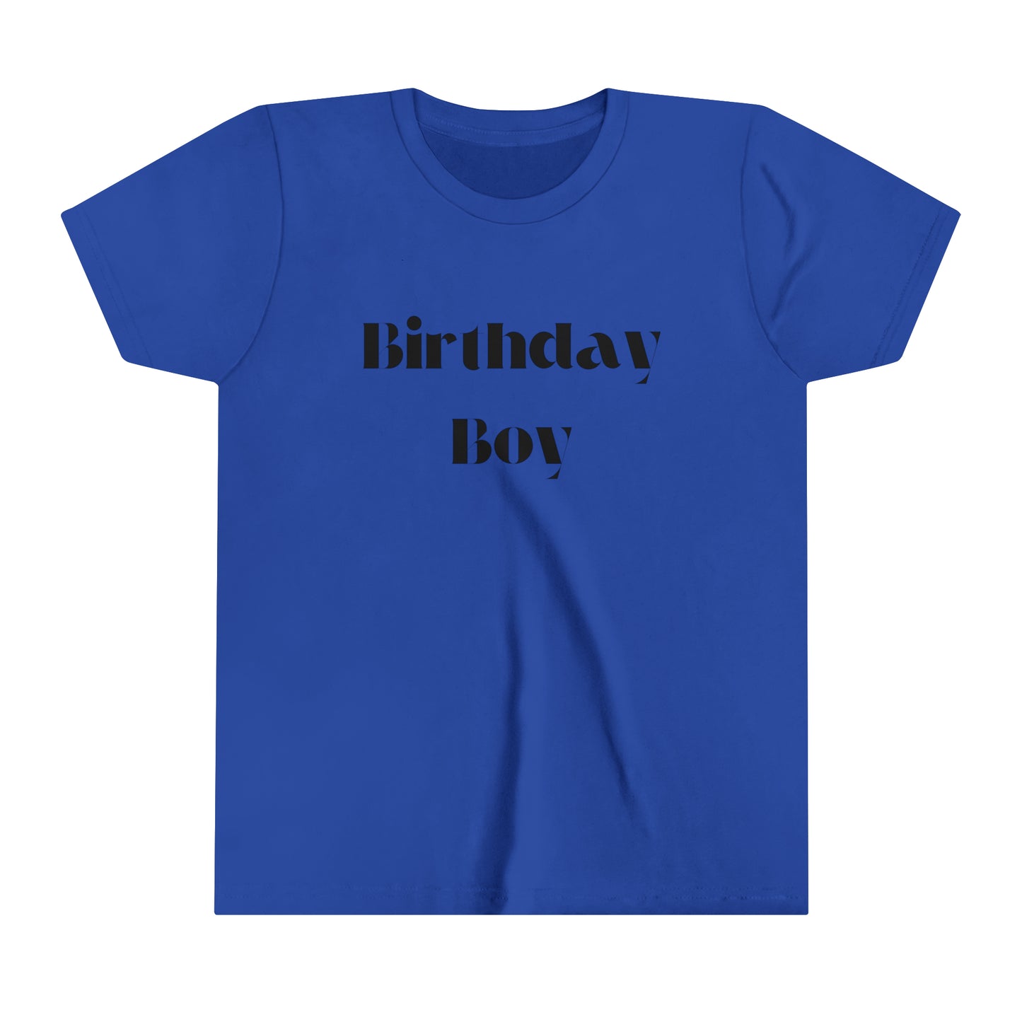 Youth Short Sleeve Tee- Birthday Boy