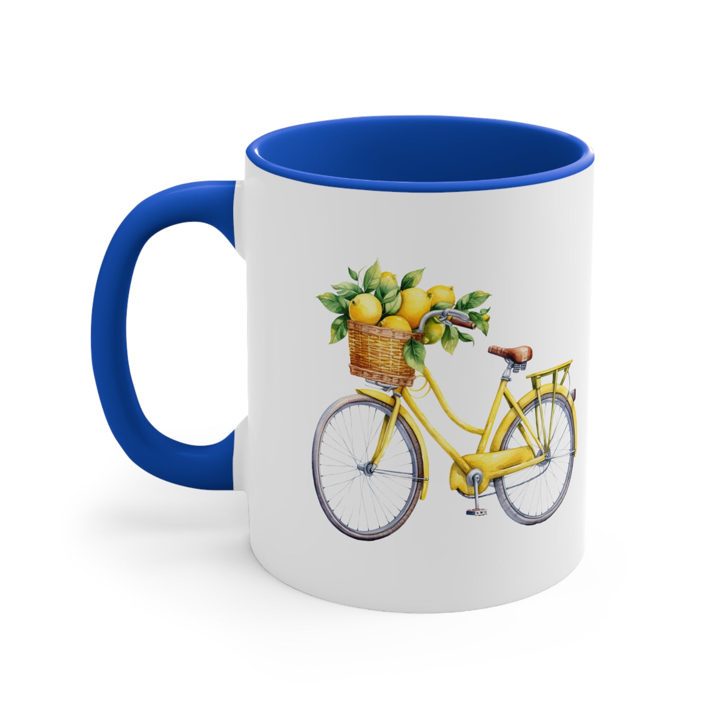 11oz Accent Mug Lemons and Bike