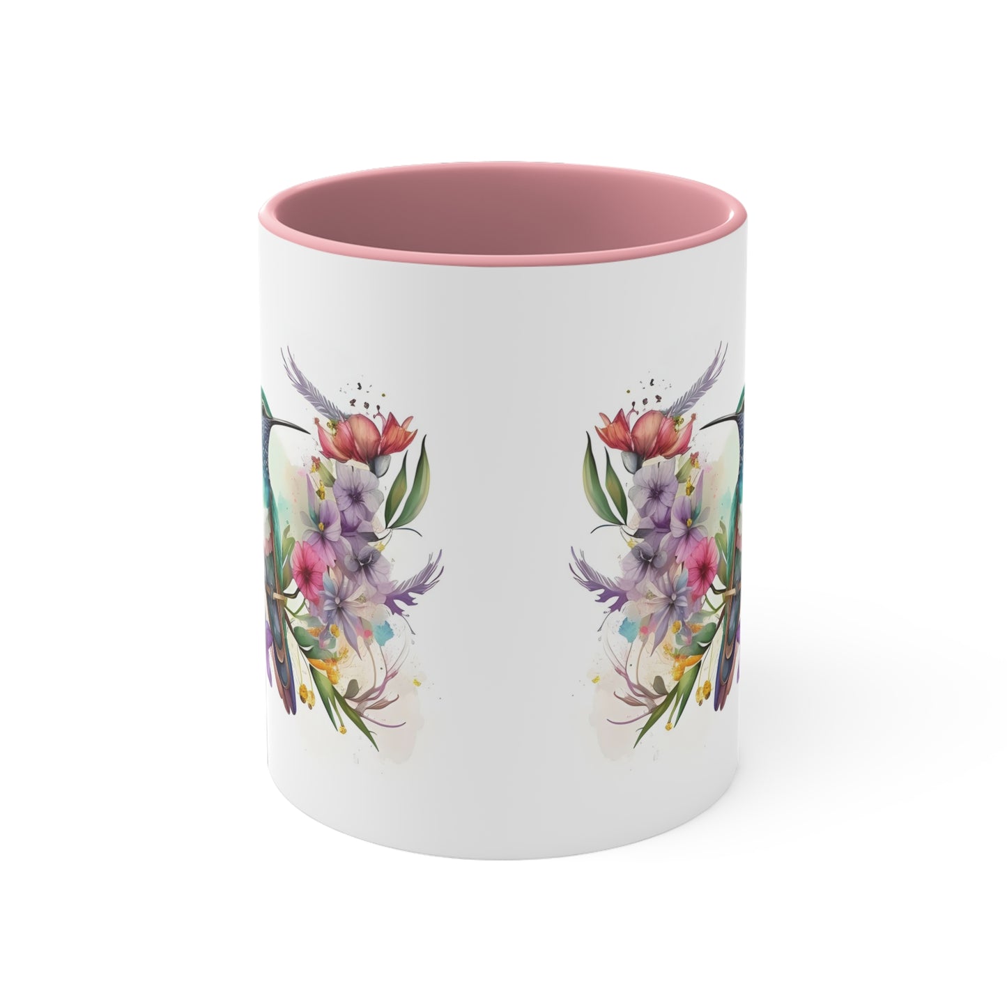 11oz Accent Mug- Hummingbird