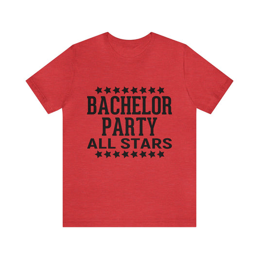 Unisex Jersey Short Sleeve Tee- Bachelor party allstars