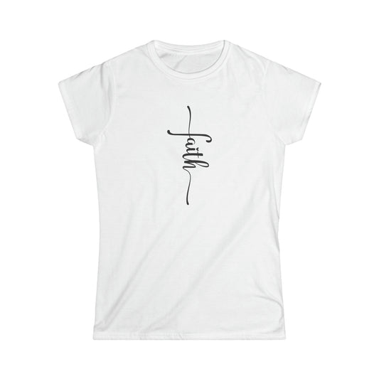 Women's Softstyle Tee- Faith