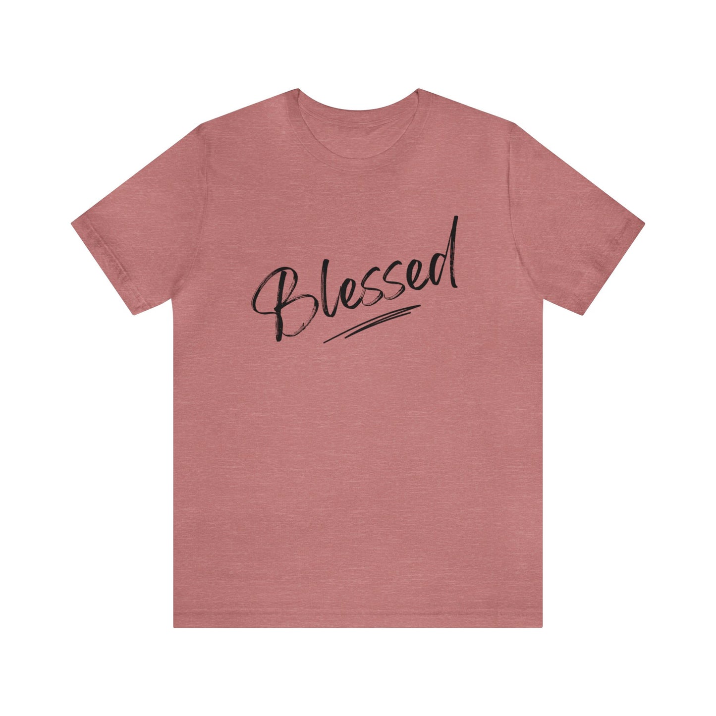 Unisex Jersey Short Sleeve Tee- Blessed