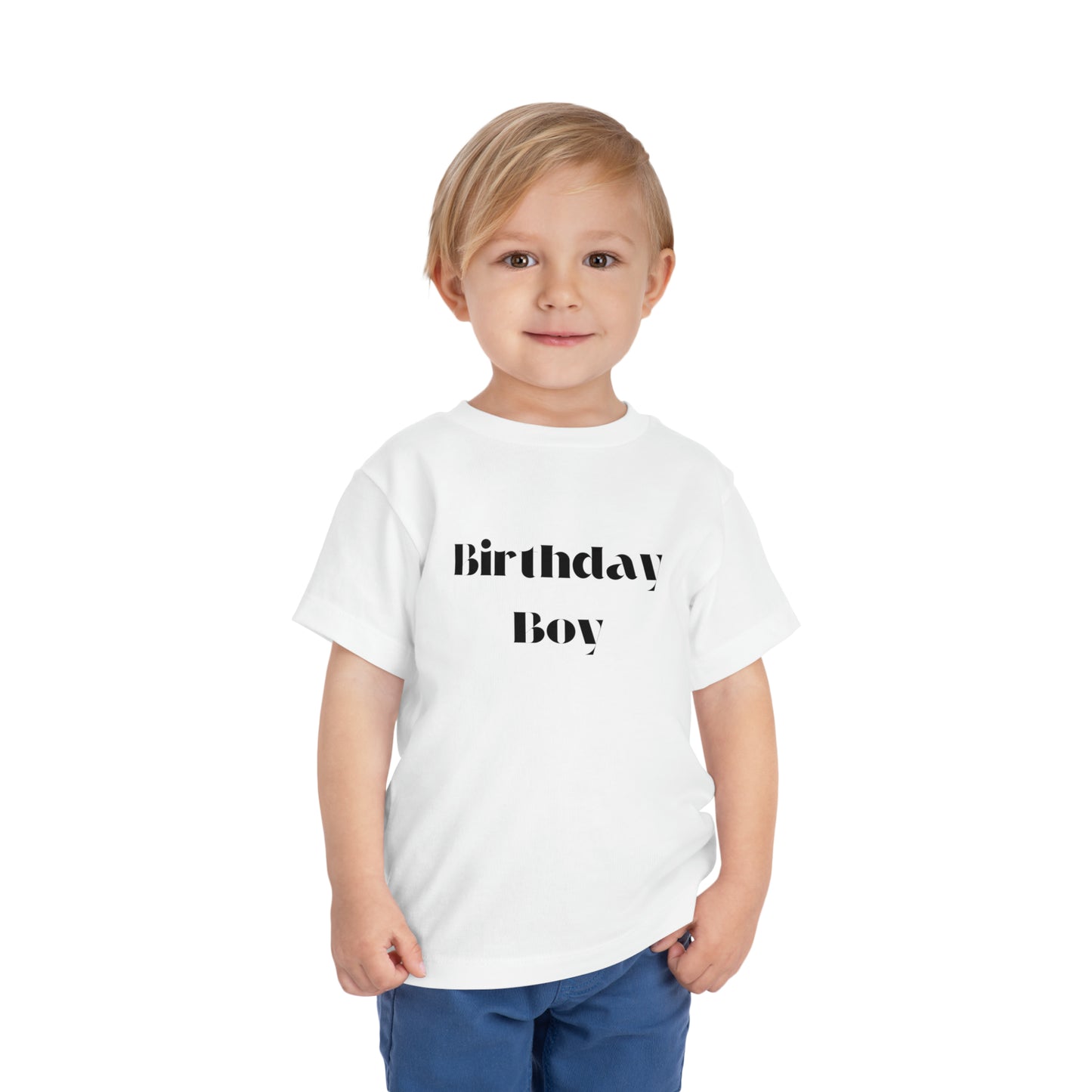 Toddler Short Sleeve Tee- Birthday Boy