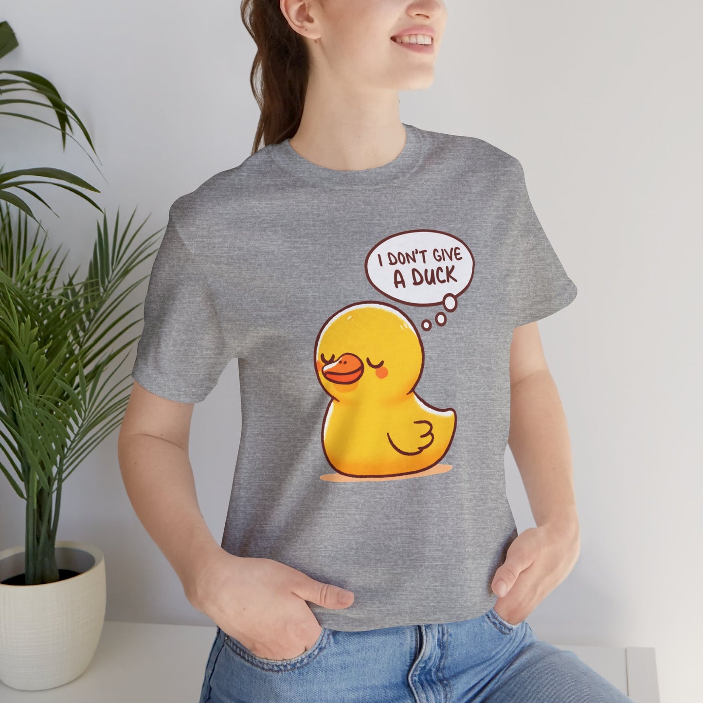 Give a Duck Unisex Jersey Short Sleeve Tee