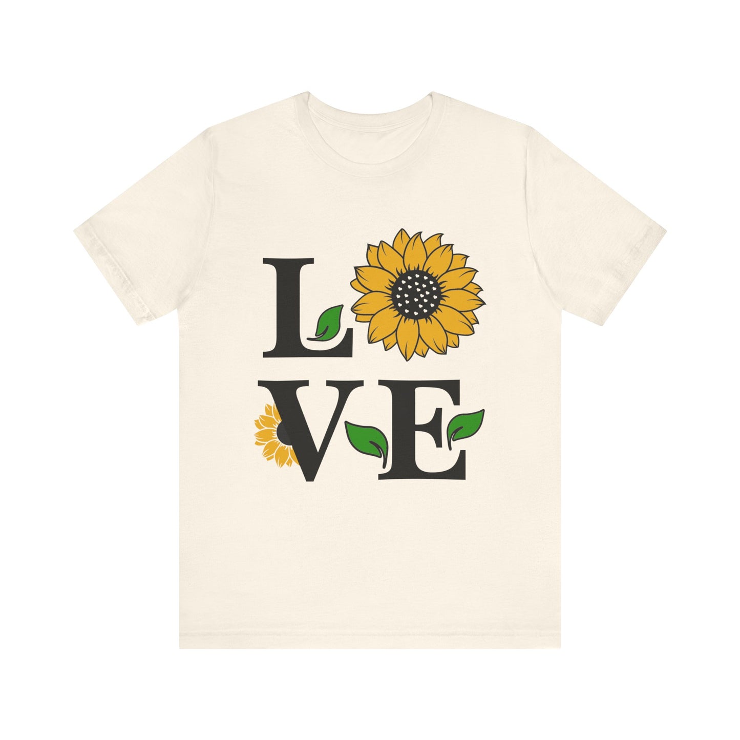 Unisex Jersey Short Sleeve Tee- Sunflower Love