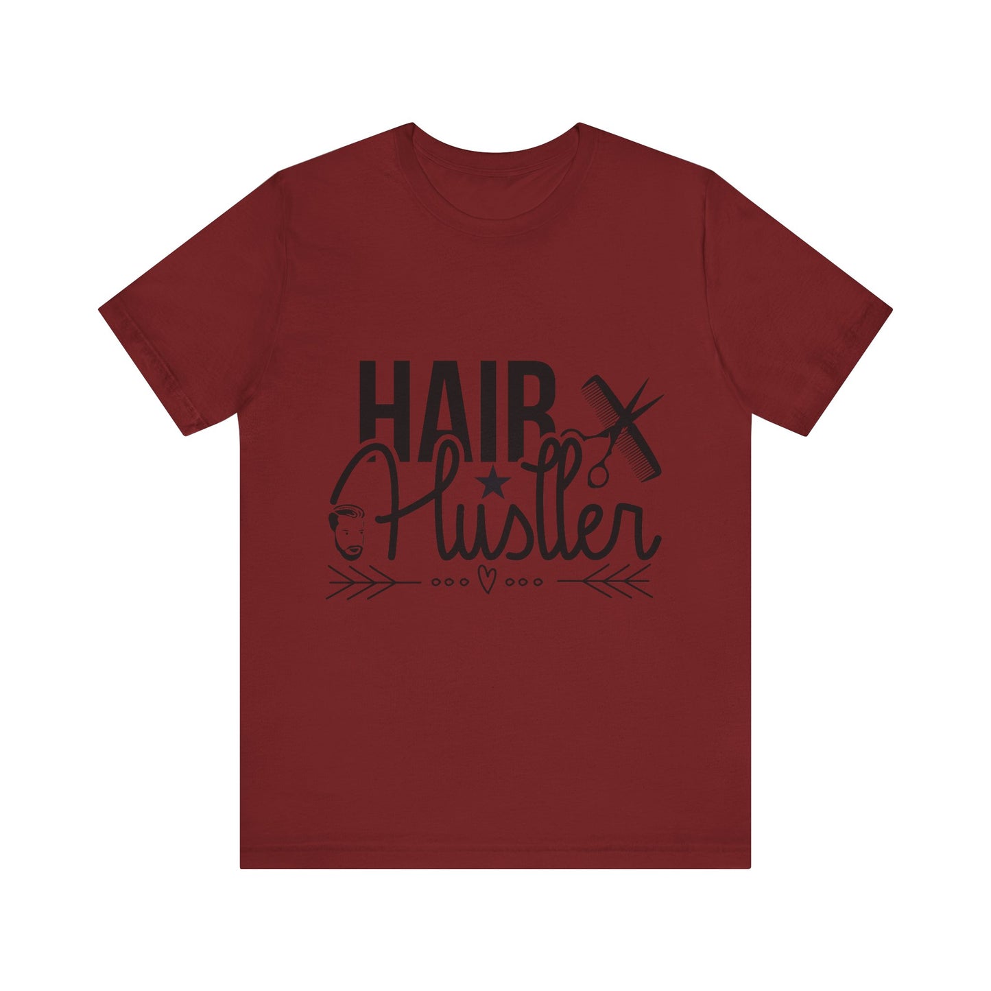 Unisex Jersey Short Sleeve Tee- Hair Hustler