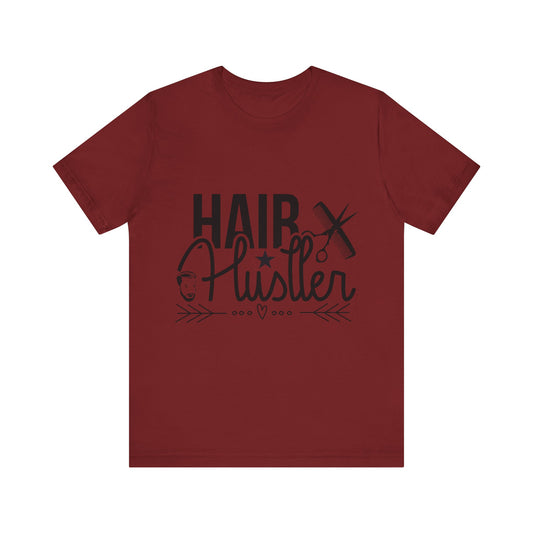 Unisex Jersey Short Sleeve Tee- Hair Hustler