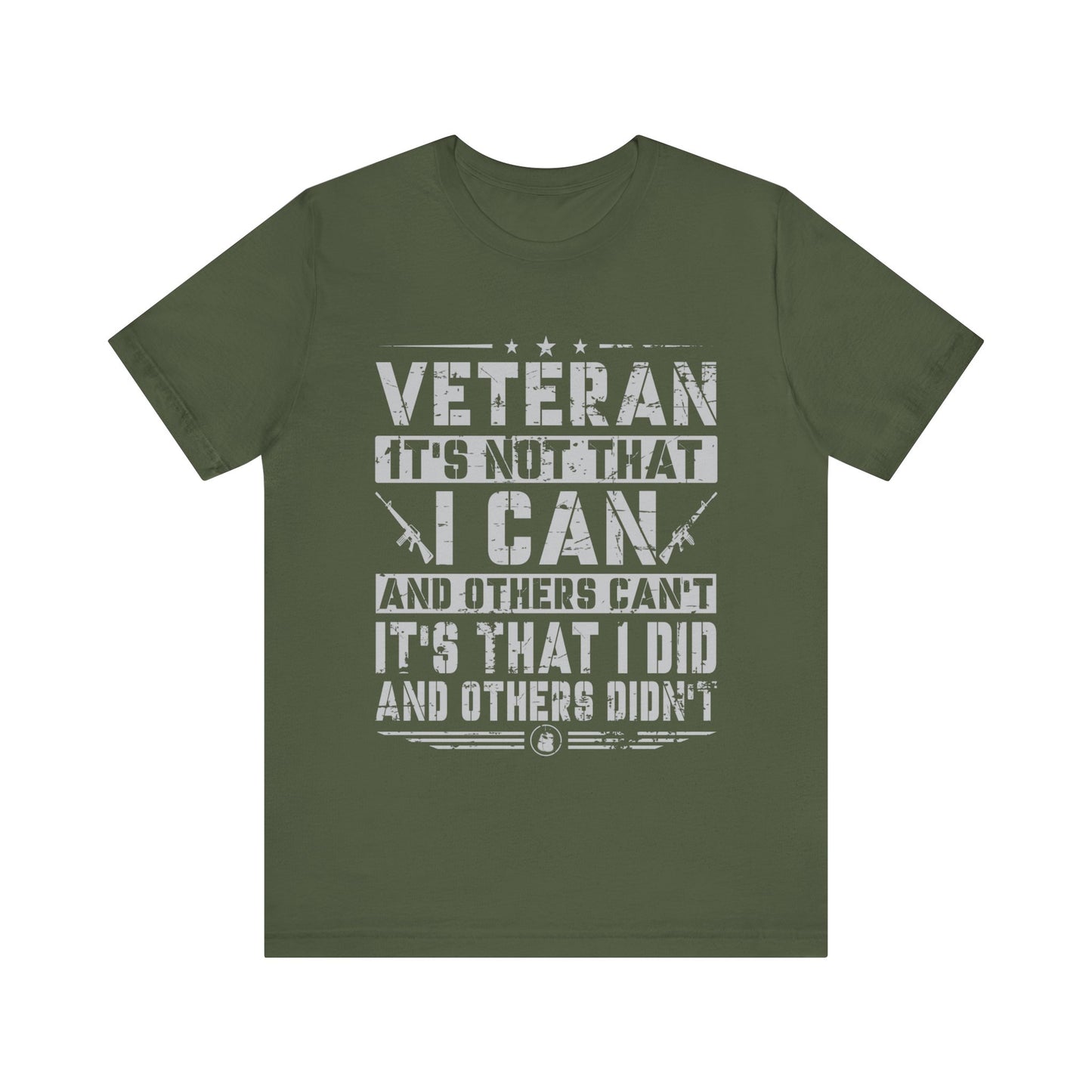 Unisex Jersey Short Sleeve Tee- Veteran