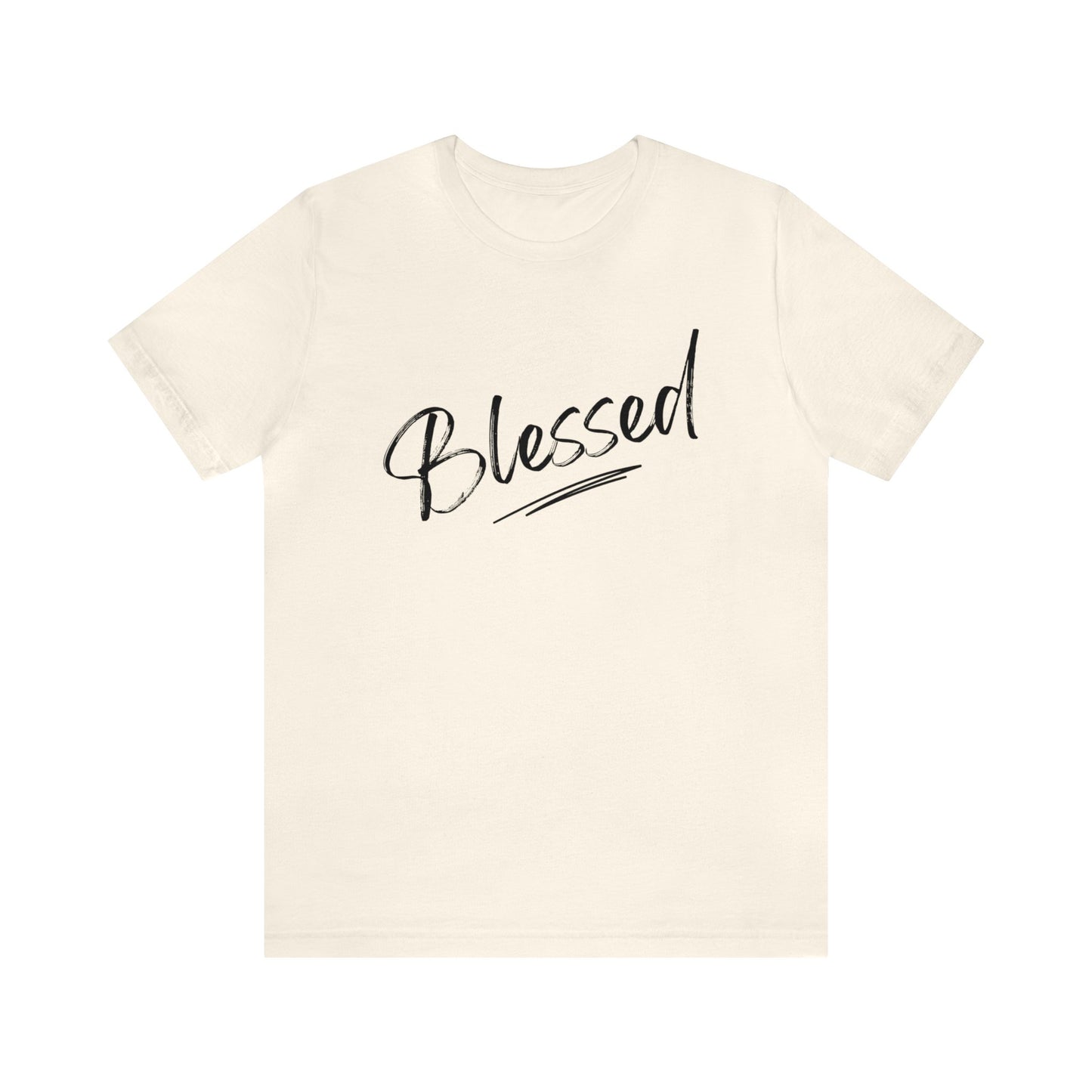 Unisex Jersey Short Sleeve Tee- Blessed