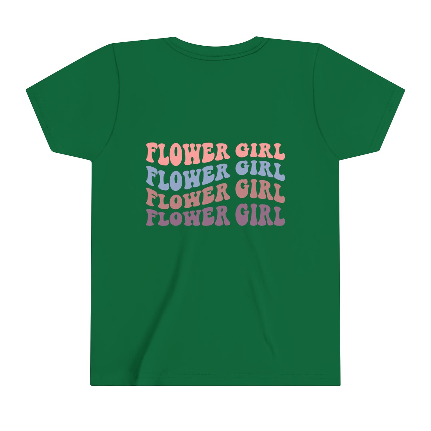 Youth Short Sleeve Tee- Groovy Flower Girl