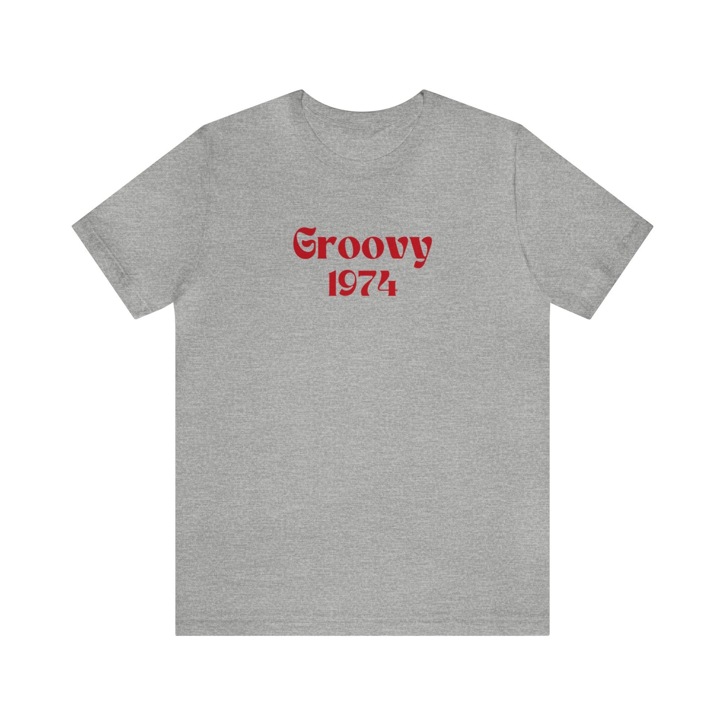 Unisex Jersey Short Sleeve Tee- Groovy 1974