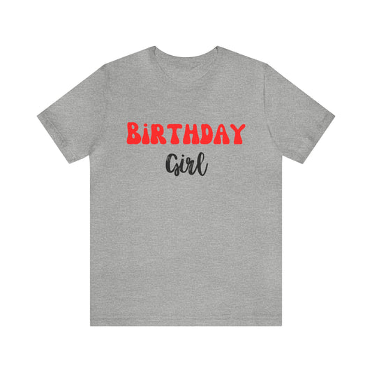 Unisex Jersey Short Sleeve Tee-Birthday Girl