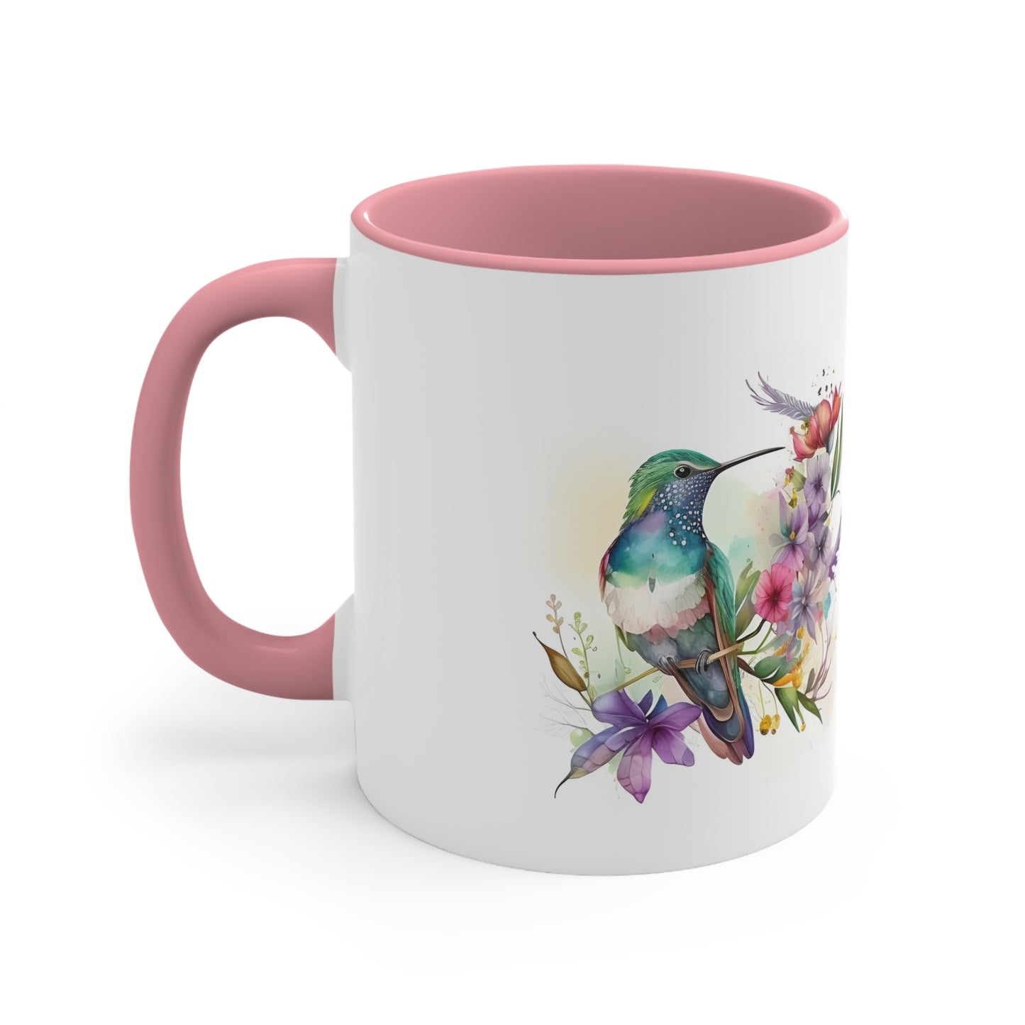 11oz Accent Mug- Hummingbird