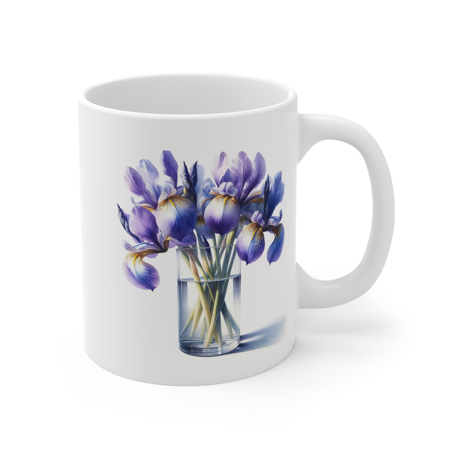 Mug 11oz- Purple Iris