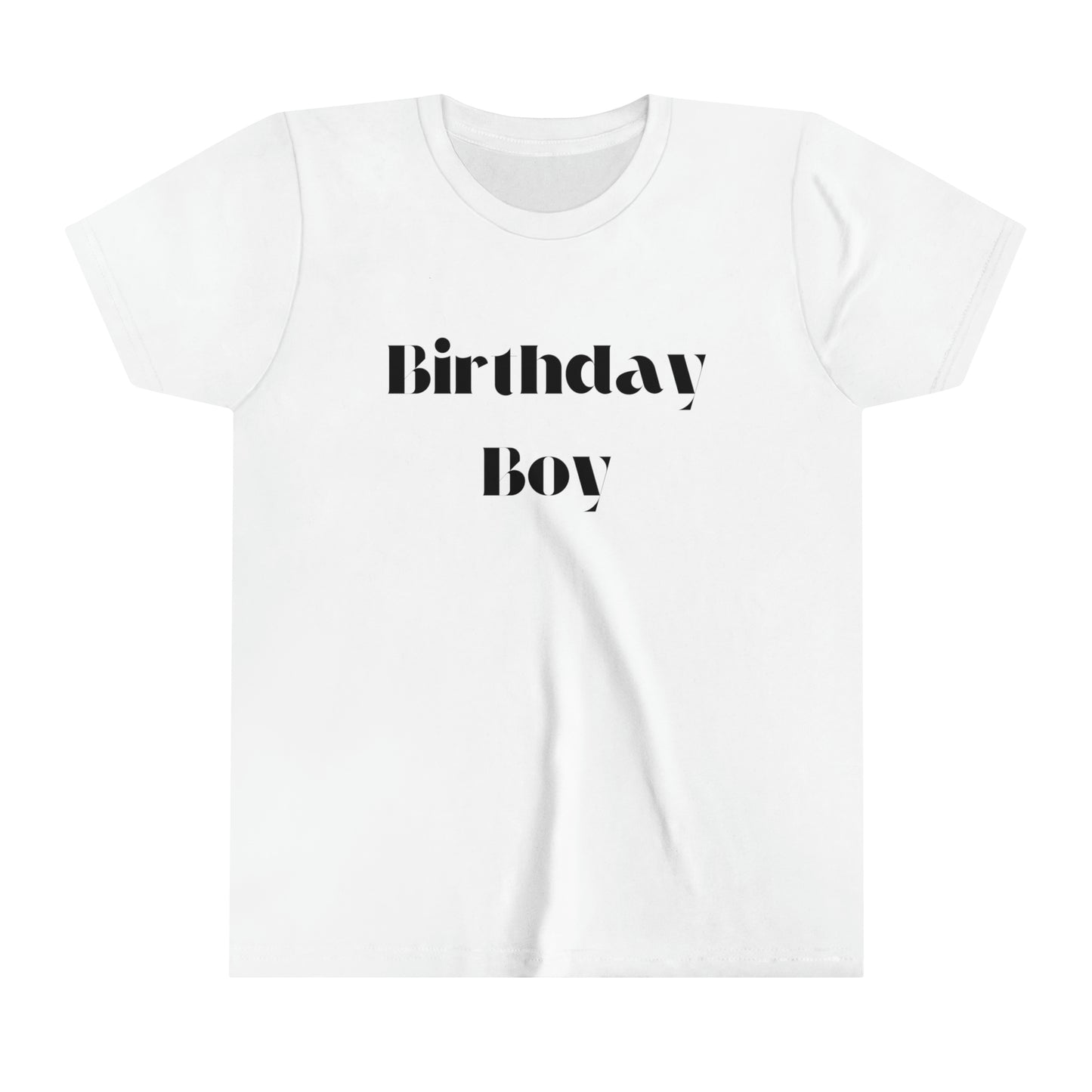 Youth Short Sleeve Tee- Birthday Boy