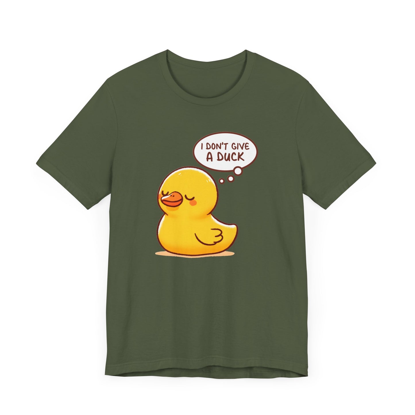 Give a Duck Unisex Jersey Short Sleeve Tee