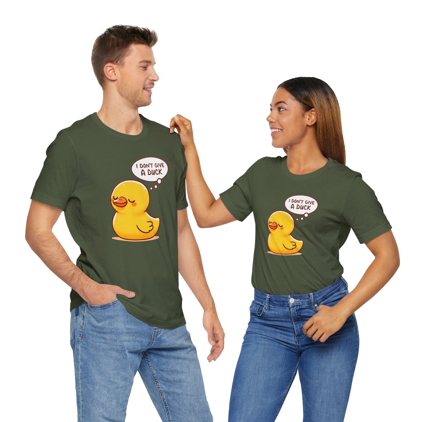 Give a Duck Unisex Jersey Short Sleeve Tee