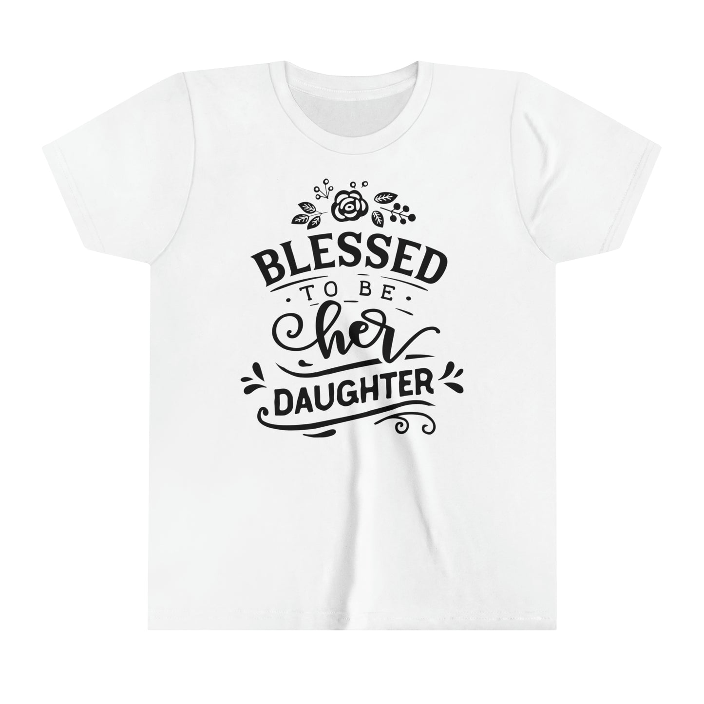 Youth Short Sleeve Tee- Blessed Daughter