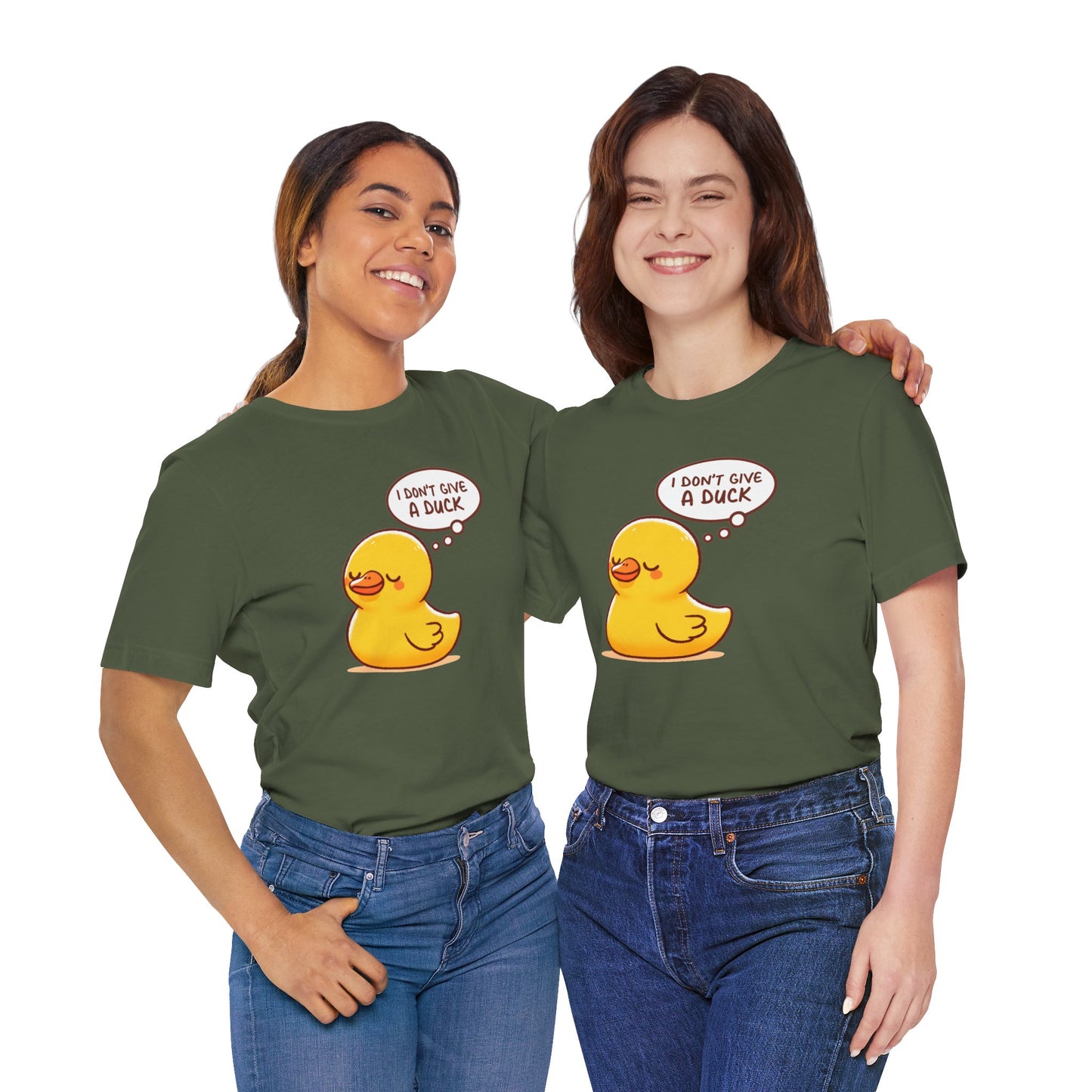 Give a Duck Unisex Jersey Short Sleeve Tee