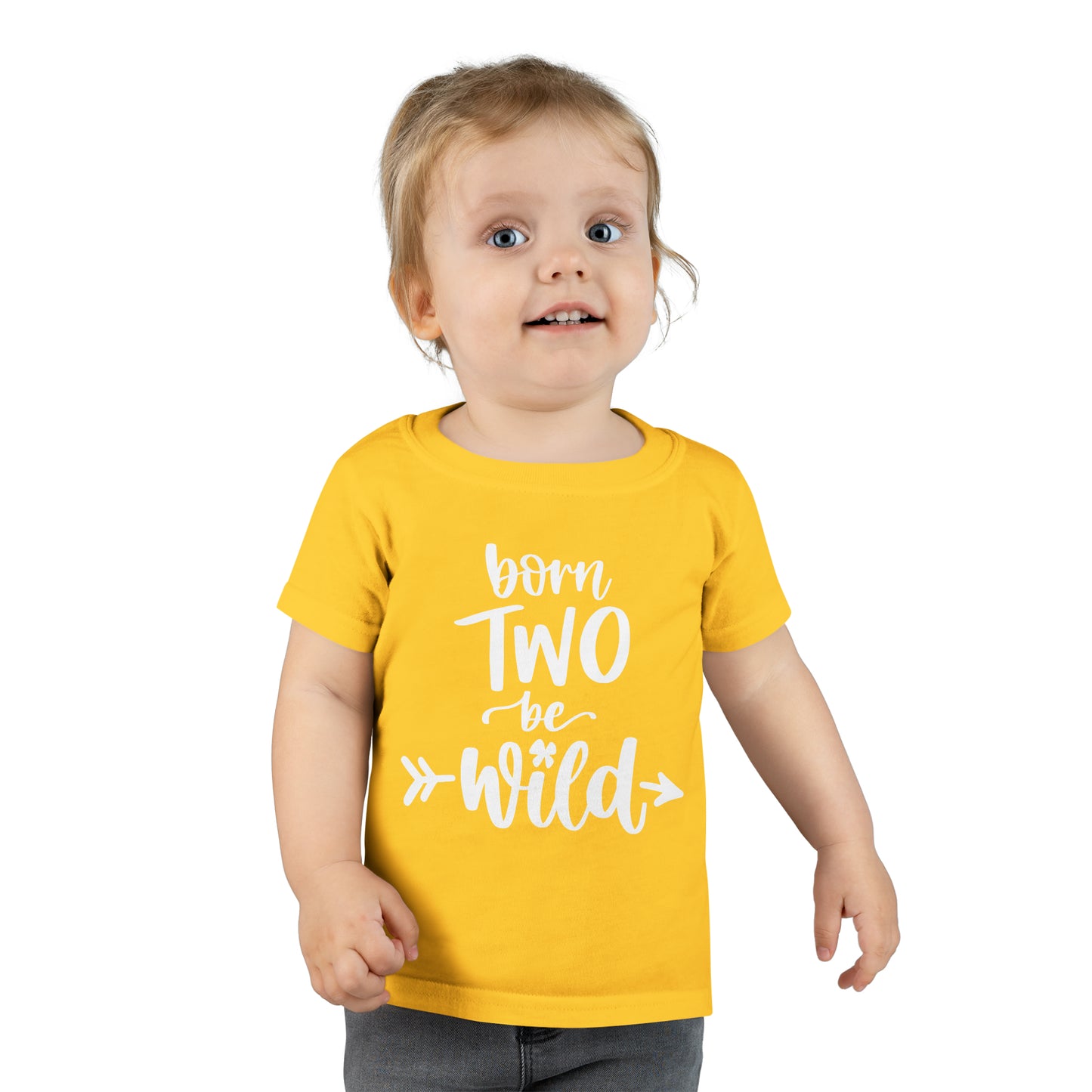 Toddler T-shirt- Born 2 be wild