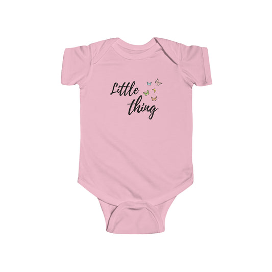 Infant Fine Jersey Bodysuit- Little girl